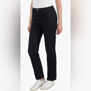 Buffalo David Bitton Jeans High-Rise Straight Leg Stretch  Black .